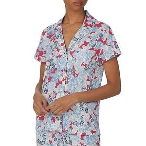 Lauren Ralph Lauren Floral Pajama Top